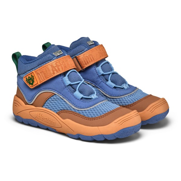Affenzahn - Kid's Übergangsschuh Vegan Explory - Barfußschuhe Gr 24 bird of paradise /braun von Affenzahn