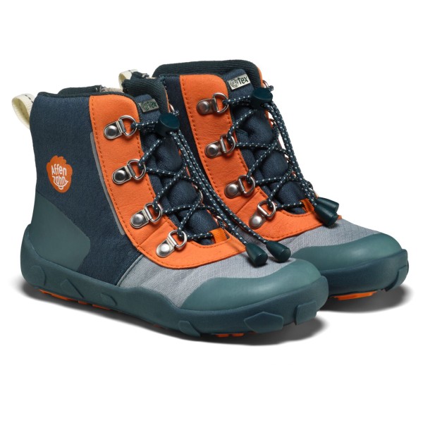 Affenzahn - Kid's Winterstiefel Vegan Discovy - Winterschuhe Gr 21 blau von Affenzahn