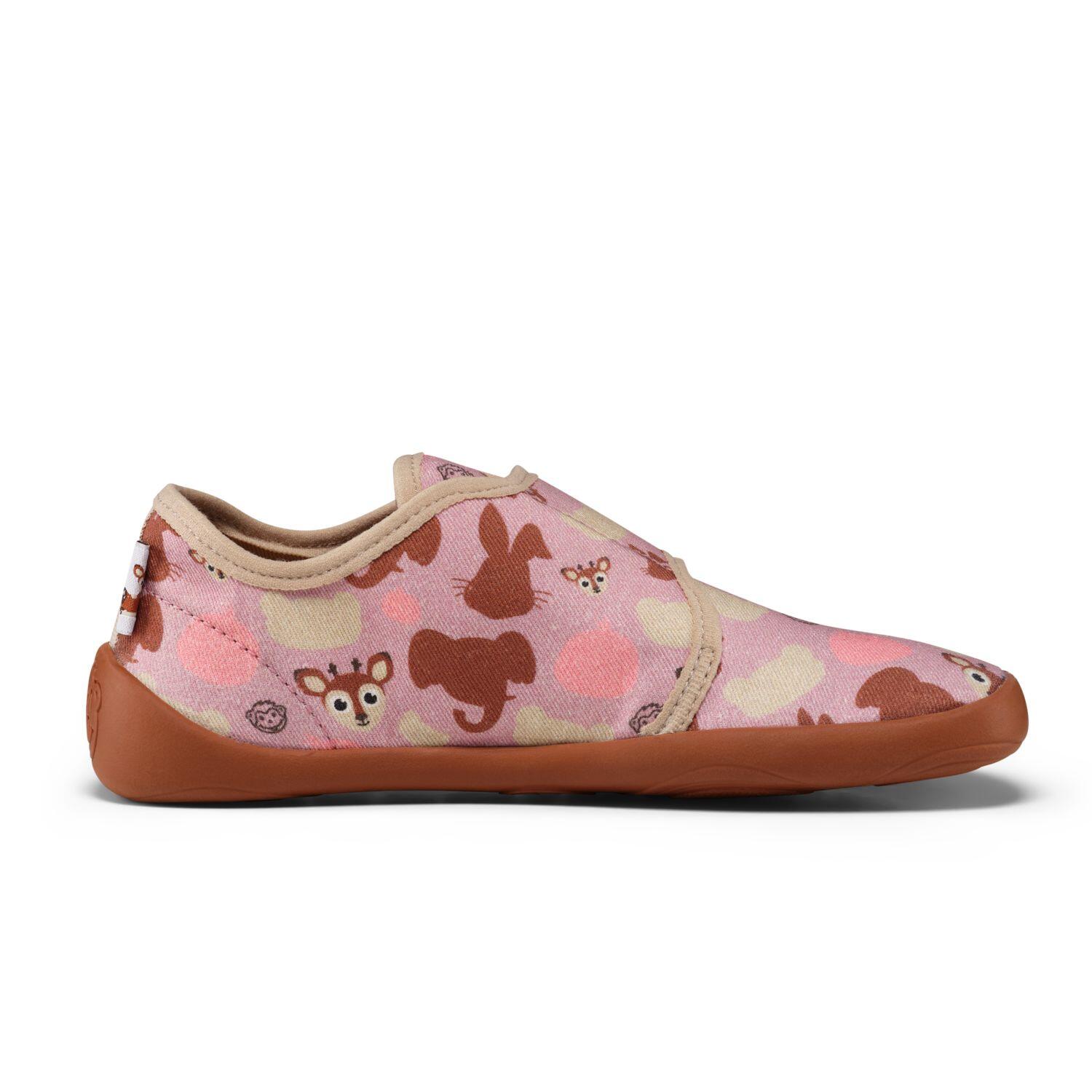 Affenzahn Kinderschuhe Hausschuhe Rosa Rosa - Gr. - 27 von Affenzahn