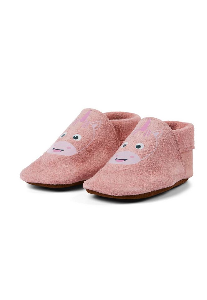 Affenzahn Krabbelschuh Leder Crawly Lauflernschuh aus echtem Leder von Affenzahn