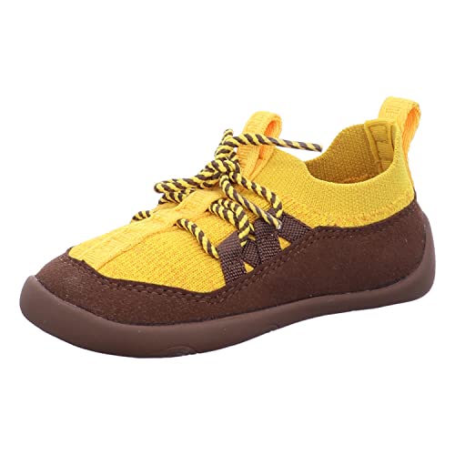 Affenzahn Lauflerner Knit Walker zum Reinschlüpfen rutschfest mit Schnürsenkeln Flexibel Leicht Größe 21-32 von Affenzahn