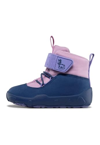 Affenzahn Lauflerner Vegan Warmy Winterschuhe gefüttert für Babys und Kleinkinder, Größe 19 – 25 Einhorn - Pink von Affenzahn