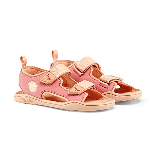 Affenzahn Sandale Vegan Airy mit Klettverschluss rutschfest Flexibel Luftig Leicht für den Sommer in Größe 21-32 Flamingo - Rosa, 32 EU von Affenzahn