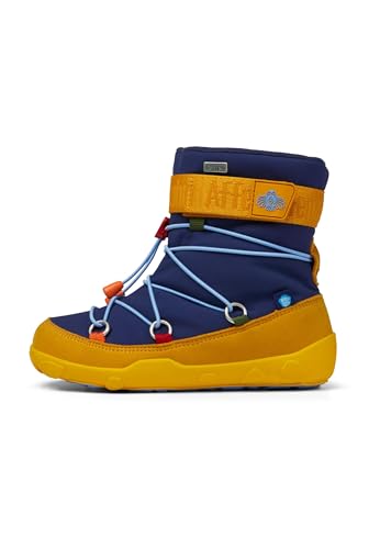 Affenzahn Schneestiefel Vegan Snowy wasserdicht, warm gefüttert, zum Reinschlüpfen, Größe 21-32 von Affenzahn