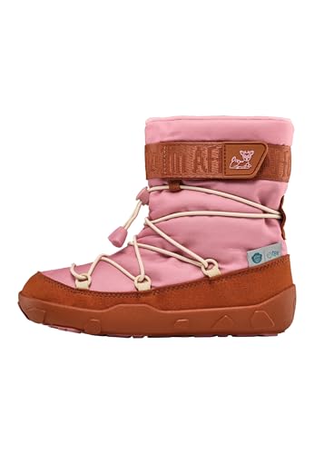 Affenzahn Schneestiefel Vegan Snowy wasserdicht, warm gefüttert, zum Reinschlüpfen, Größe 21-32 von Affenzahn