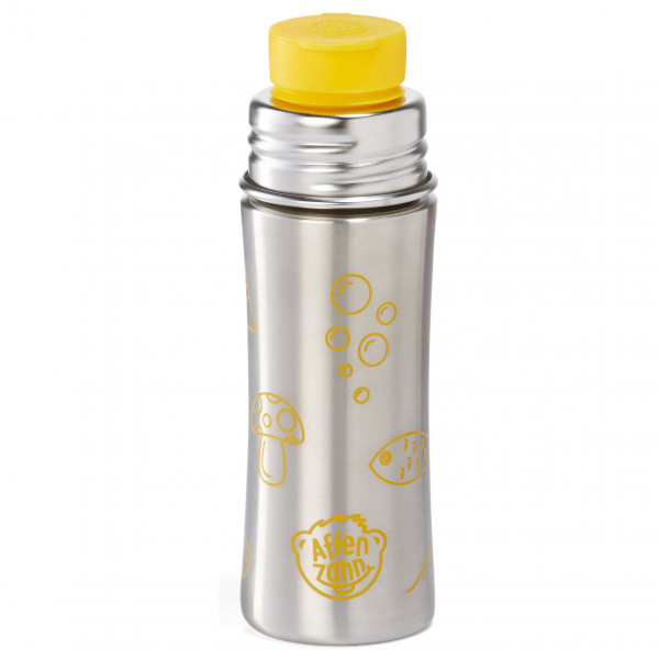 Affenzahn - Trinkflasche Tiger - Trinkflasche Gr 330 ml grau von Affenzahn