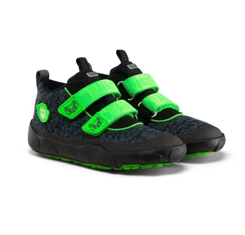 Affenzahn Übergangsschuh Knit Happy Panther Größe 21 Lauflernschuh von Affenzahn