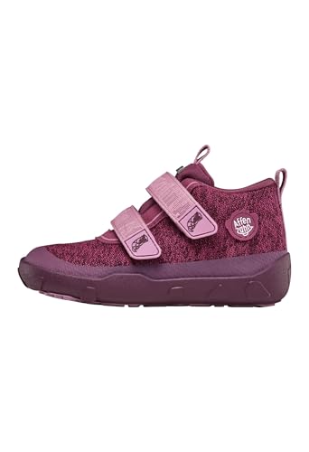 Affenzahn Übergangsschuh Knit Happy wasserdicht atmungsaktiv vegan mit Kaltfutter, Klettverschlüssen und Rutschfester Sohle Größe 21-32 von Affenzahn