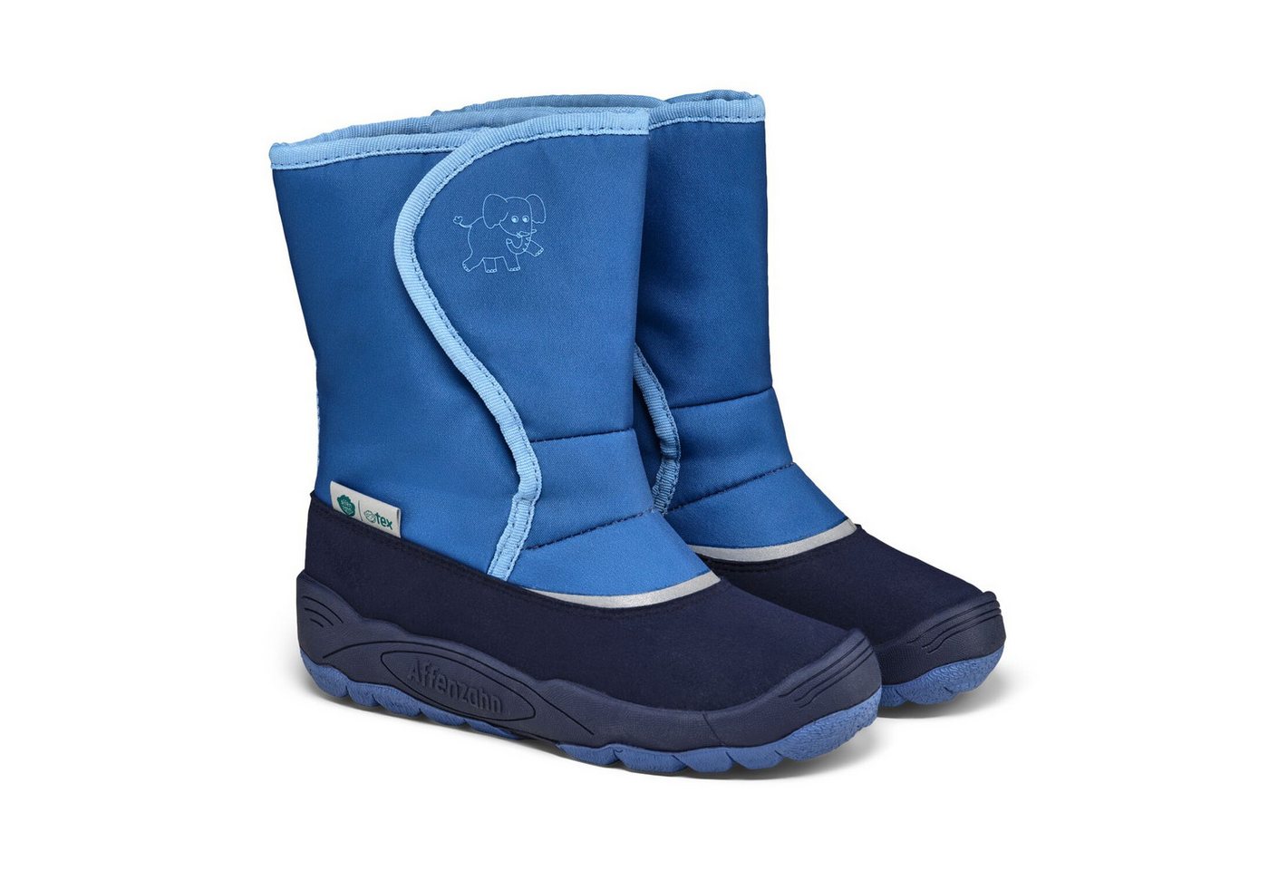 Affenzahn Vegan Freezy Elephant Schnürschuh von Affenzahn