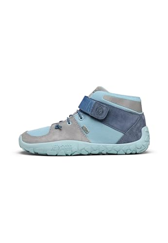 Affenzahn Wintersneaker Leder Dreamer wasserdicht mit elastischem Gummiband und Klettverschluss Größe 31-37 Himmelblau - Hellblau von Affenzahn