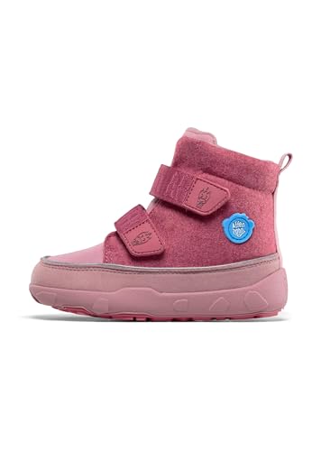 Affenzahn Winterstiefel Wolle Comfy warm gefüttert, wasserdicht aus recycelter Wolle Größe 21-32 Einhorn - Pink von Affenzahn