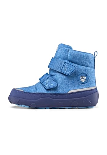 Affenzahn Winterstiefel Wolle Comfy warm gefüttert, wasserdicht aus recycelter Wolle Größe 21-32 von Affenzahn