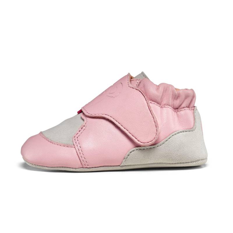 Krabbelschuh Leder Crawly Koal Pink von Affenzahn