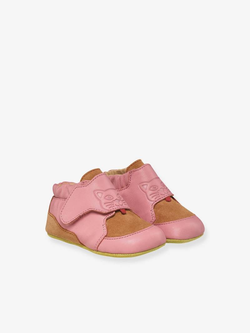 Krabbelschuh aus Leder Baby CRAWLY Affenzahn blush von Affenzahn