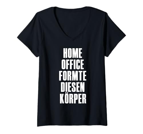 Damen Home Office Spruch Online Business Affiliate Marketing T-Shirt mit V-Ausschnitt von Affiliate Marketing Online-Business Designs