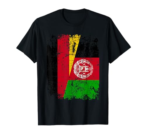 AFGHANISTAN DEUTSCHLAND Flagge | Damen Herren | Afghanistan T-Shirt von Afghanistan Family Shop