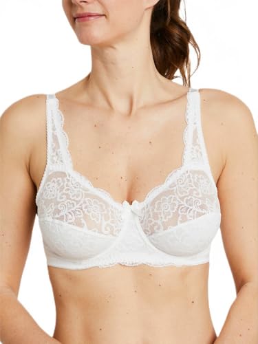 Afibel BH mit Bügel, Spitze, weiß, 80C Afibel BH mit Bügel, Spitze, weiß, 80C von Afibel