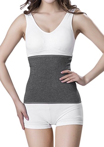 Afinder Rückenwärmer Kaschmir Nierenwärmer Winter Dicken Rückenstützgürtel Elastisch Wärmegürtel Leibwärmer Hüftwärmer Bauch Taille Unterstützung für Damen Herren von Faxianther