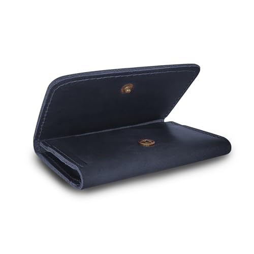 AfitLulu Geldbörse Herren Echtes Leder - Portmonee Mit 3 Steckplätzen, Retro Geldbeutel Kurz Brieftasche Zum Speichern Von Kreditkarten, Visitenkarten (Schwarz) AfitLulu Geldbörse Herren Echtes Leder - Portmonee Mit 3 Steckplätzen, Retro Geldbeutel Kurz Brieftasche Zum Speichern Von Kreditkarten, Visitenkarten (Schwarz) von AfitLulu