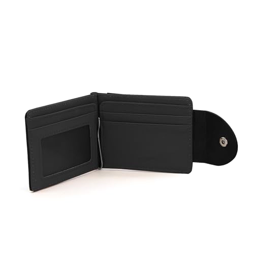 AfitLulu Herren-Geldbörse, PU-Leder, schmal, mit Ausweisfenster und Geldklammer, Visitenkartenhalter, ultradünn, Kreditkartenhalter, Herren-Ledergeldbörse mit mehreren Kartenfächern, Schwarz , 11.5 * AfitLulu Herren-Geldbörse, PU-Leder, schmal, mit Ausweisfenster und Geldklammer, Visitenkartenhalter, ultradünn, Kreditkartenhalter, Herren-Ledergeldbörse mit mehreren Kartenfächern, Schwarz , 11.5 * von AfitLulu