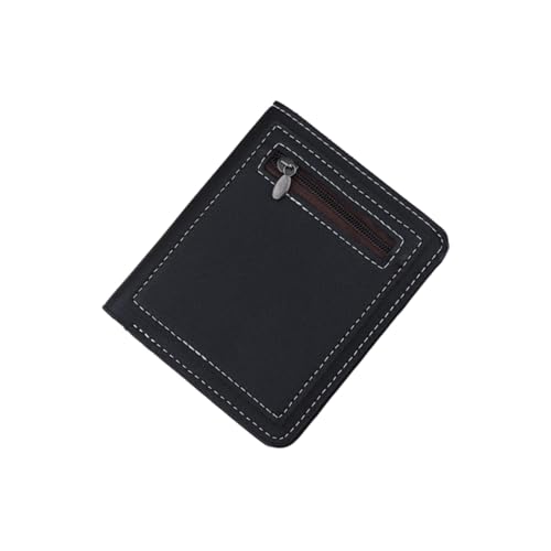 AfitLulu Herren-Geldbörsen, weiches PU-Leder, schmale Geldbörse für Herren, kleine Brieftasche, zweifach gefaltet, Visitenkartenhalter, einfache Kreditkarten-Geldbörse mit 6 Kreditkartenfächern und AfitLulu Herren-Geldbörsen, weiches PU-Leder, schmale Geldbörse für Herren, kleine Brieftasche, zweifach gefaltet, Visitenkartenhalter, einfache Kreditkarten-Geldbörse mit 6 Kreditkartenfächern und von AfitLulu