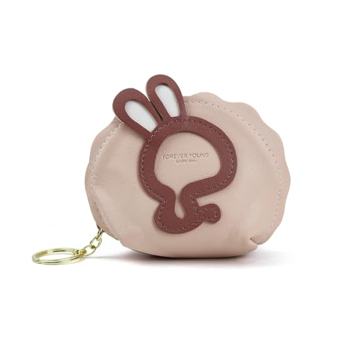 AfitLulu Kleines Portemonnaie Damen Kaninchen Muschelform Geldbeutel Damen Klein mit Schlüsselanhänger und Reißverschluss, Mini Geldbörse Damen Kosmetiktasche Klein für Münzen Kopfhörer Bargeld (Rosa) AfitLulu Kleines Portemonnaie Damen Kaninchen Muschelform Geldbeutel Damen Klein mit Schlüsselanhänger und Reißverschluss, Mini Geldbörse Damen Kosmetiktasche Klein für Münzen Kopfhörer Bargeld (Rosa) von AfitLulu