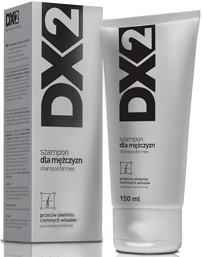 AFLOFARM DX2 Shampoo for men against greying of dark hair 150ml, contains photopigments that protect natural hair color cause its gradual dimming by Aflofarm von Aflofarm