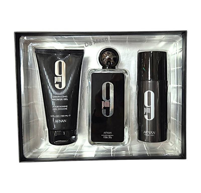 Afnan Eau de Parfum 9PM SET EDP 100ml SG 150ml DEO Spray 150ml von Afnan