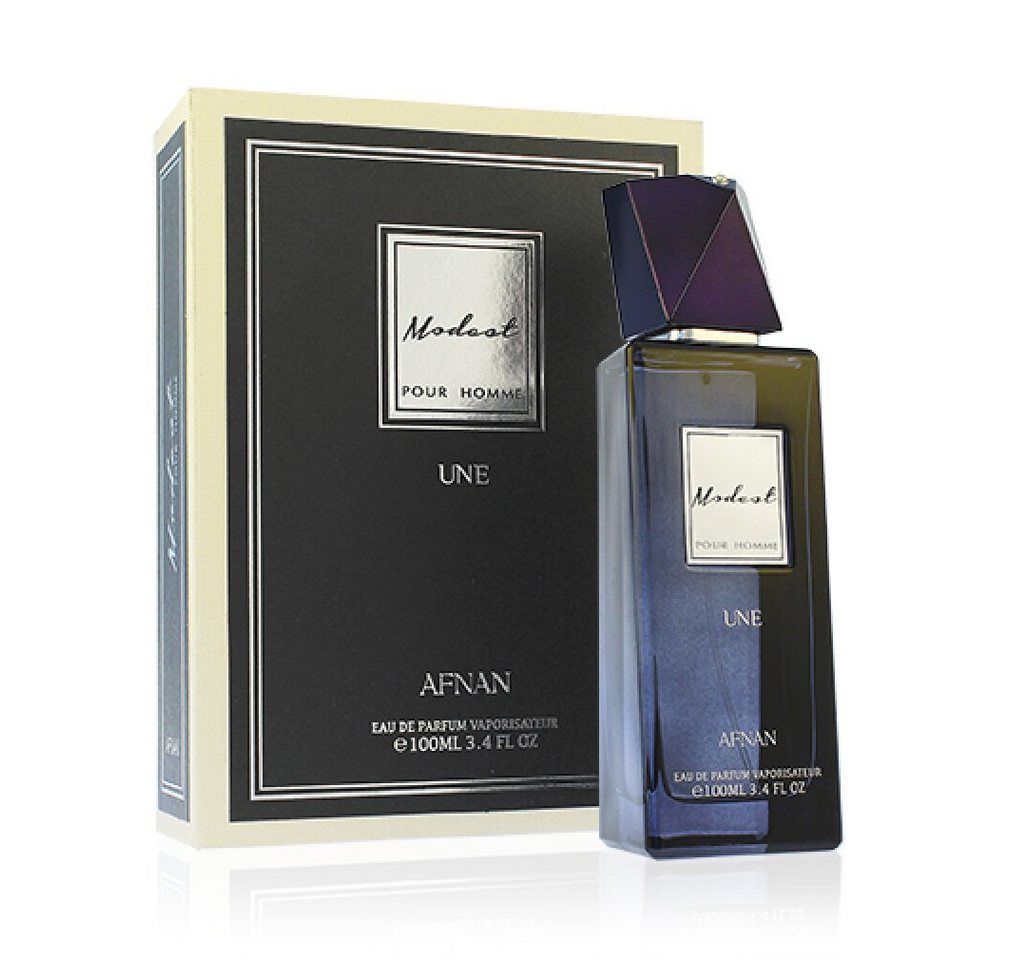 Afnan Eau de Parfum Modest Pour Homme Une EdP 100ml Für Männer Afnan Eau de Parfum Modest Pour Homme Une EdP 100ml Für Männer von Afnan