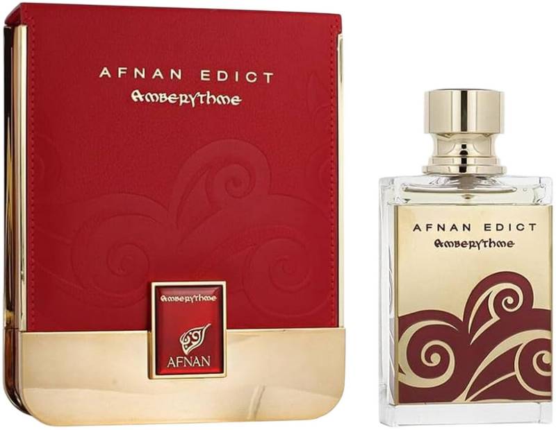 Afnan Extrait Parfum Edict Amberythme Unisex Damen & Herren Spray, AFNAN, Damenparfüm, Glasflakon, Herrenparfüm, Unisexduft von Afnan