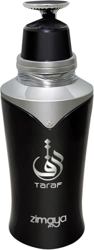 Afnan Zimaya Taraf Black for Unisex Eau de Parfum Spray, 100 ml von ZIMAYA