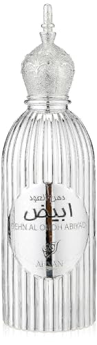 Dehn Al Oudh abiyad von Afnan Parfüms für Unisex – Eau de Parfum, 50 ml von Afnan