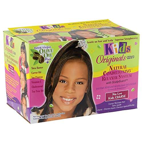 AFRICA'S BEST - Kids Organic Relaxer Kit Super, 12er pack (12 X 1 PCS) von Africa's BEST