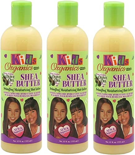 Africas Best Kinder Originale Lotion Sheabutter Entwirren 12 Unze (354ml) - 12 Ounce (3 Pack) von Africa's Best
