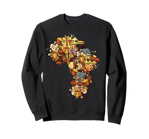 Mama Africa Fantastisches Afrika Sweatshirt Mama Africa Fantastisches Afrika Sweatshirt von Africa