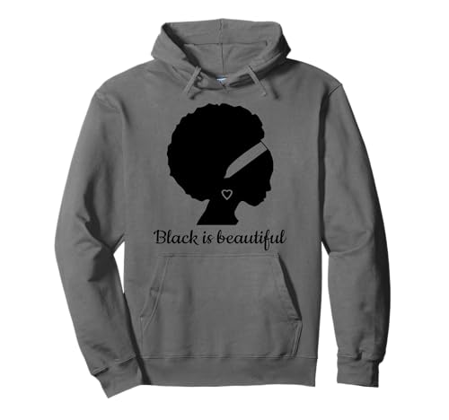 Schwarz ist schön Starke Schöne Schwarze Frauen Pullover Hoodie von African American Black Pride Gift Tees