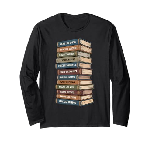 Lustiger schwarzer Führer Spruch Dream Write Educate Women Men Langarmshirt Lustiger schwarzer Führer Spruch Dream Write Educate Women Men Langarmshirt von African American History Education Power Dad Mom