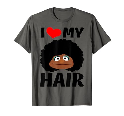 I Love My Curly Natural Hair Afro-Amerikanische Damen T-Shirt I Love My Curly Natural Hair Afro-Amerikanische Damen T-Shirt von African American Pride Black History Month