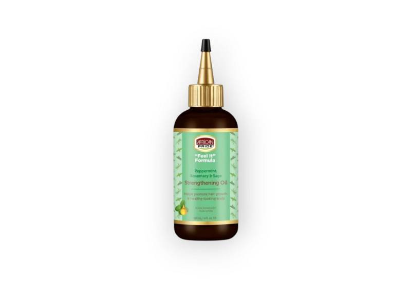 African Pride Haaröl AP FIF Rosemary Strengthening Oil, Kräftigendes Rosmarinöl, Unterstützung des Haarwachstums. von African Pride
