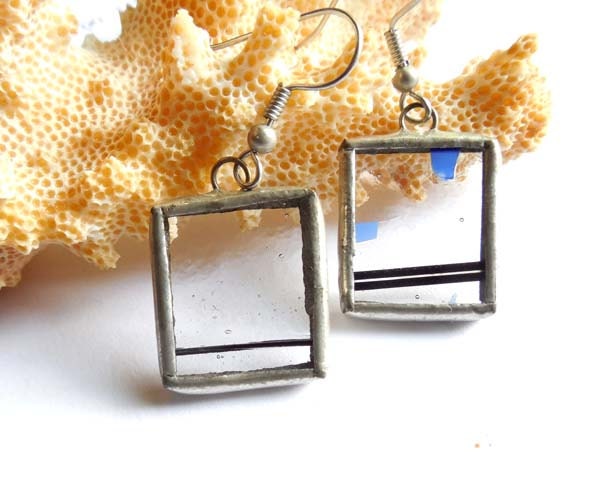 Konfetti Buntglas Ohrringe Konfetti Buntglas Ohrringe von AfricanSand