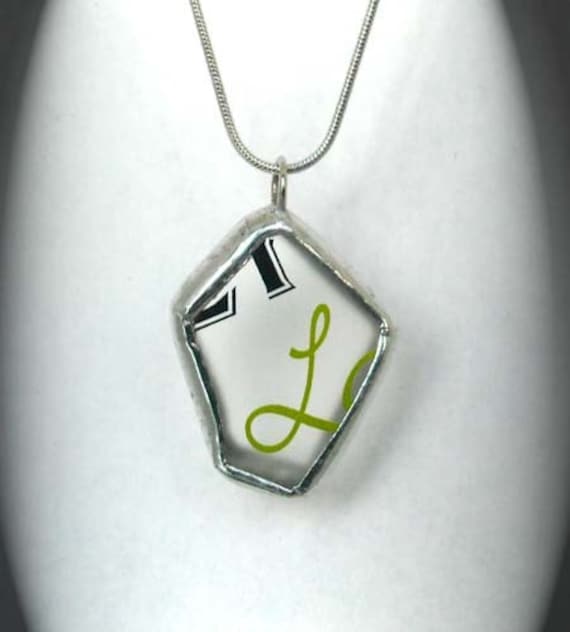 Upcycled Glas-Anhänger - #8 Upcycled Glas-Anhänger - #8 von AfricanSand