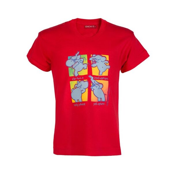 Africulture Kinder T-Shirt "Four fun Elephants" Fairtrade aus Baumwolle von Africulture