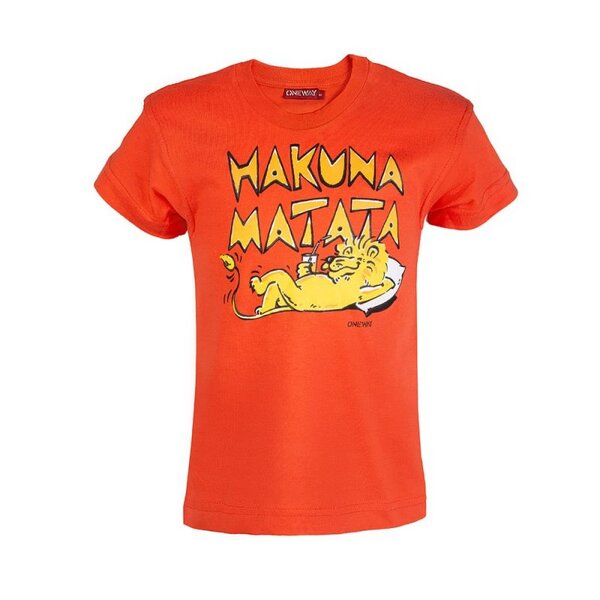 Africulture Kinder T-Shirt "Hakuna Matata" Fairtrade aus Baumwolle von Africulture