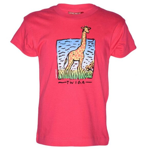 Africulture Kinder T-Shirt "Twiga die Giraffe" Fairtrade aus Baumwolle von Africulture