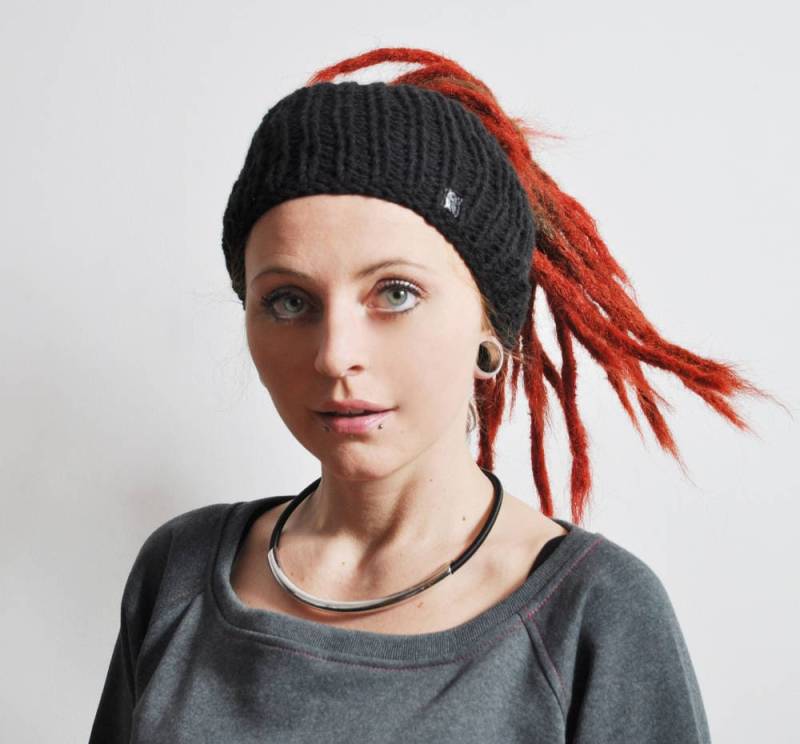 Dreadlocks Band Tube Hat Stirnband Rasta Dreads Turban Beanie Winter Ski Acryl Garn von AfroStyl