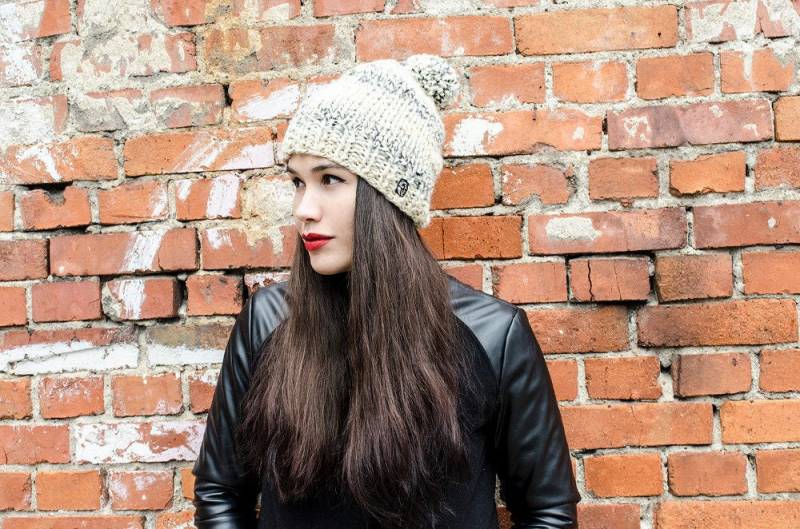 Gestrickte Mütze Aus Winter Ski Wolle von AfroStyl