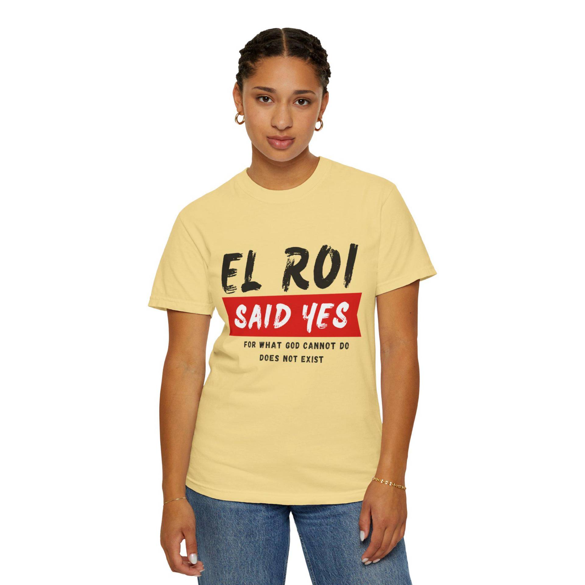 El Roi Said Yes - Nsppd Morgengebet Tshirt El Roi Said Yes - Nsppd Morgengebet Tshirt von AfroWitty