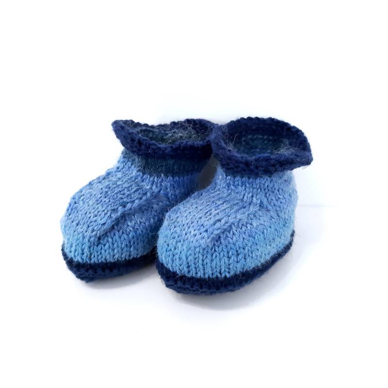 Babysöckchen, Gestrickte Babyschuhe Von 0-3 Monate von Afrosteff