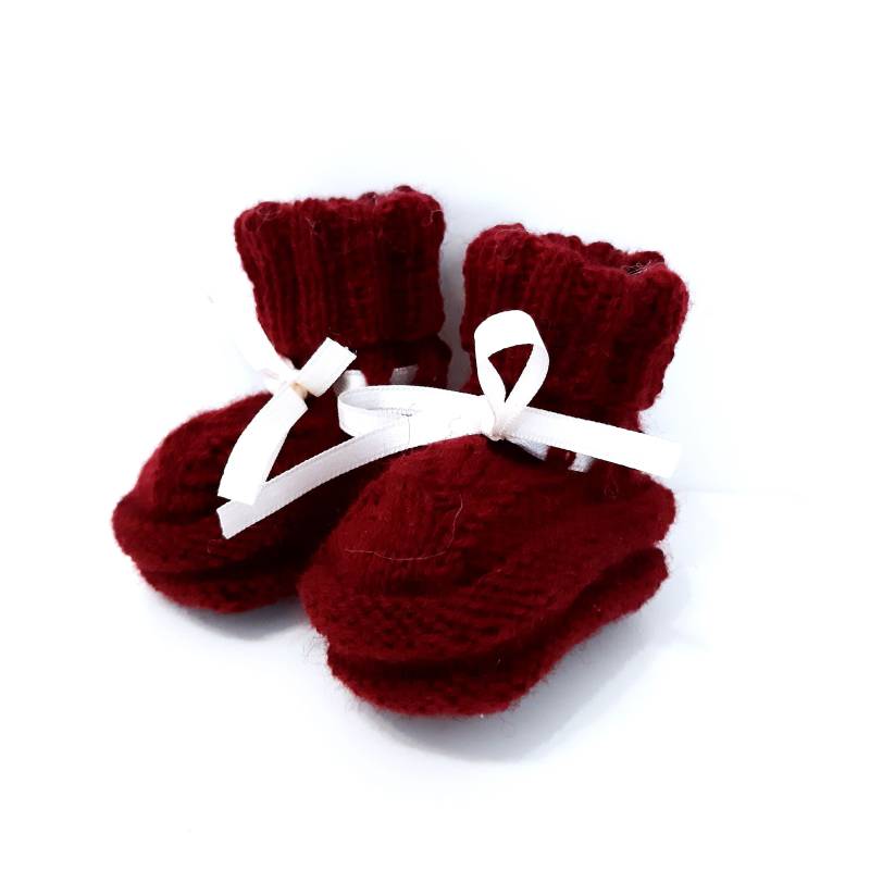Babysöckchen, Gestrickte Babyschuhe Von 0-3 Monate Babysöckchen, Gestrickte Babyschuhe Von 0-3 Monate von Afrosteff