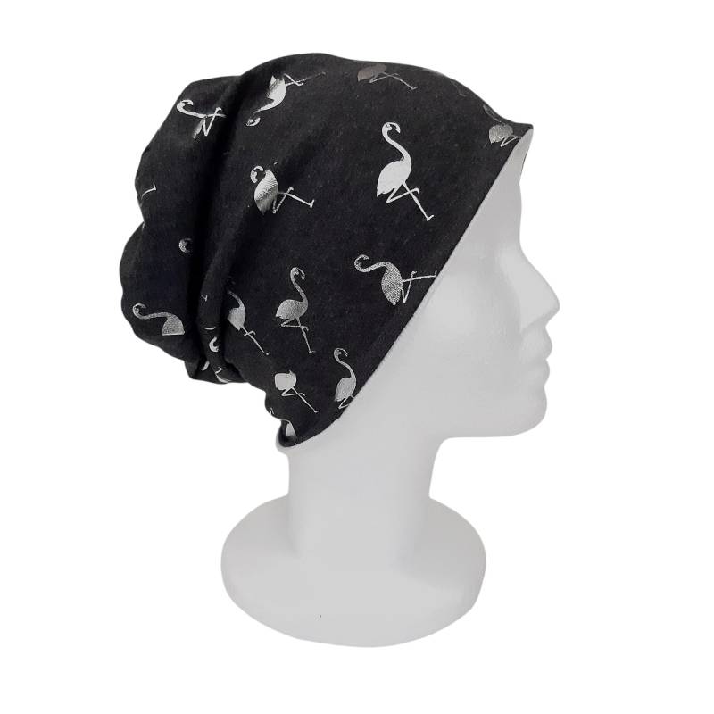 Beanie, Mütze Mit Flamingos Beanie, Mütze Mit Flamingos von Afrosteff